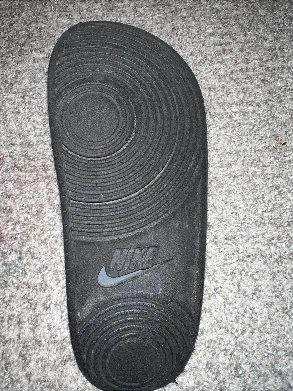 Nike LSU Black & Purple Slide Sandals